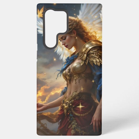 天のセンチネル – 夜明けの天使と神のみ SAMSUNG GALAXYケース (裏面)