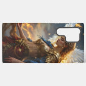 天のセンチネル – 夜明けの天使と神のみ SAMSUNG GALAXYケース (裏面横)