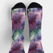 天のタペストリー模様 ソックス (上部)