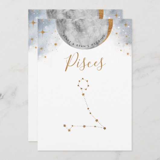 天のテーブル番号、魚座 (正面/裏面)