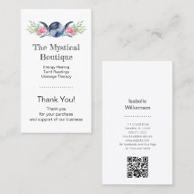 天のトリプルムーン女神QRコードありがとうBu