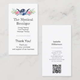 天のトリプルムーン女神QRコードありがとうBu 名刺