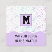 天のハロウィーン スクエア名刺 (正面)