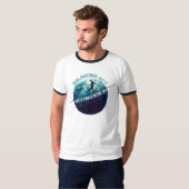 天のバランス:生命の天空の旅 Tシャツ (正面フル)