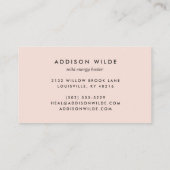 天のバラ金ゴールド三日月の星印 ロイヤリティカード (裏面)