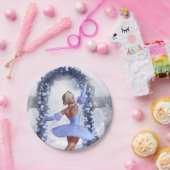 天のバレエダンサー ペーパープレート (パーティー)