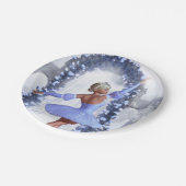 天のバレエダンサー ペーパープレート (アングル)