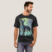 天のヒョウの精神 Tシャツ (正面フル)
