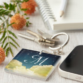 天のビュースターと雲キーチェーン キーホルダー (正面右)