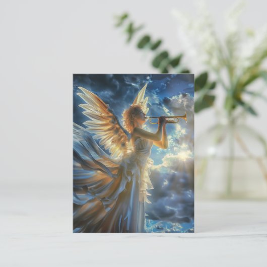 天のファンファーレ遊エンジェルズトランペット ポストカード (スタンド正面)