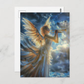 天のファンファーレ遊エンジェルズトランペット ポストカード (正面/裏面)