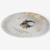 天のフローラムーン，星 ペーパープレート (アングル)