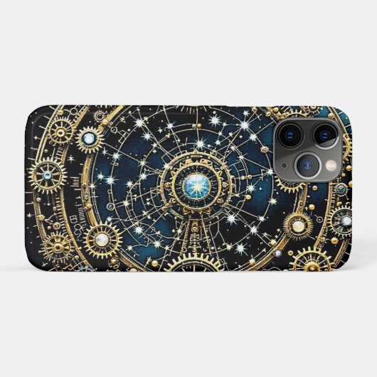 天のメカニズム宇宙アート Case-Mate iPhoneケース (裏面(横))