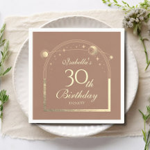 天のモカ金ゴールド太陽の月の星30th誕生日