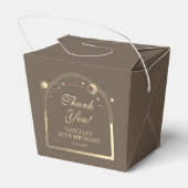 天のモカ金ゴールド太陽の月の星30th誕生日 フェイバーボックス (裏面サイド)