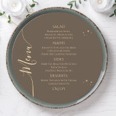 天のモカ金ゴールド太陽の月の星30th誕生日 メニュー