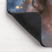 天のライトベアラー – 天使が星を保持 マウスパッド (コーナー)