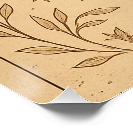 天のロマンス神秘的な太陽と月 ポスター (コーナー)