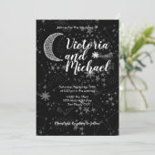 天の三日月ウェディング招待状 招待状 (スタンド正面)