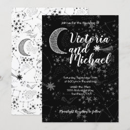 天の三日月ウェディング招待状 招待状