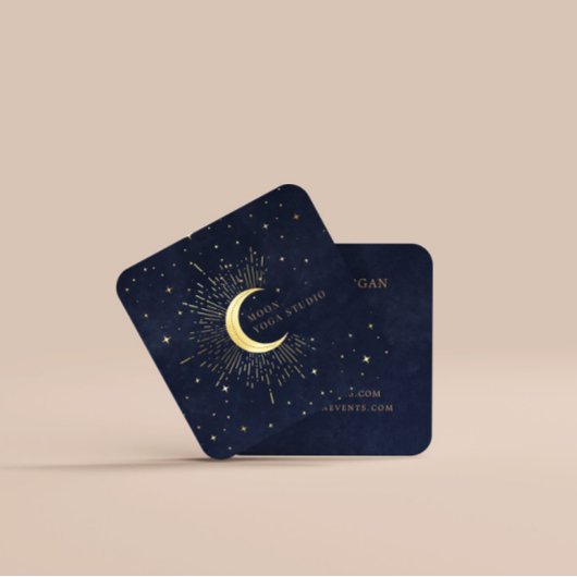 天の三日月 スクエア名刺
