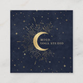 天の三日月 スクエア名刺 (正面)