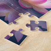 天の人魚の光 ジグソーパズル (側面)