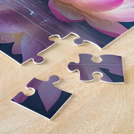 天の人魚の光 ジグソーパズル (側面)