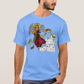 天の光の天使 Tシャツ (正面)