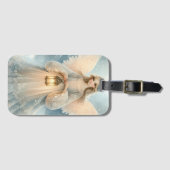 天の冬の天使　慈悲のランタン ラゲッジタグ (正面横)