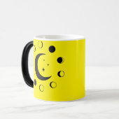 天の北の星黄色 モーフィングマグカップ (正面左)