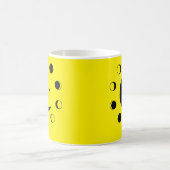 天の北の星黄色 モーフィングマグカップ (中央)