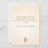 天の卵 – イースターグリーティング招待状 招待状 (裏面)