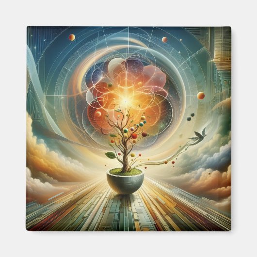 天の収穫 マグネット (正面)