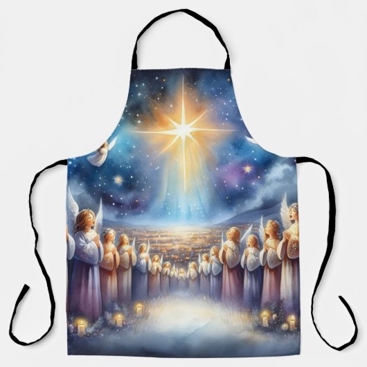 天の合唱　ベツレヘムの星の下で エプロン (正面)