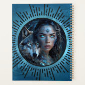 天の同盟オオカミと美しい女性 プランナー手帳 (裏面)