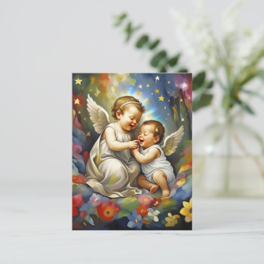 "天の喜び" ポストカード (スタンド正面)