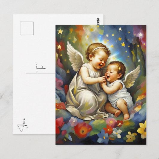 "天の喜び" ポストカード (正面/裏面)