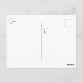 "天の喜び" ポストカード (裏面)