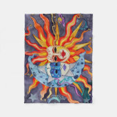 天の喜劇および悲劇 フリースブランケット (正面)