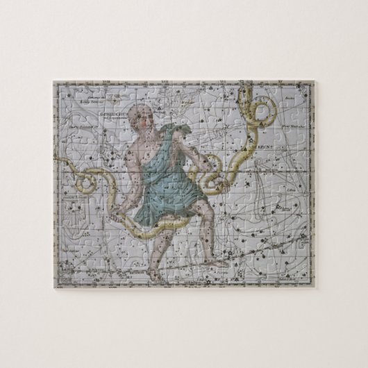 「天の地図書からのOphiuchus、 ジグソーパズル (横)