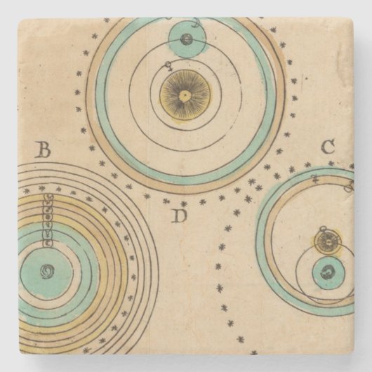 天の地図書6 ストーンコースター (正面)