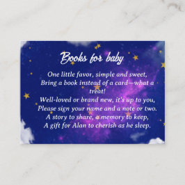 天の夢の赤ちゃんシャワー囲いカード エンクロージャーカード