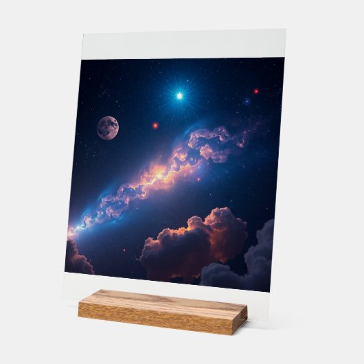 天の夢 アクリルサイン (傾斜)