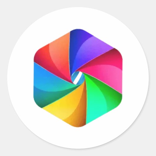 天の夢。 ラウンドシール (正面)