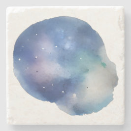 天の夢：水彩探査 ストーンコースター