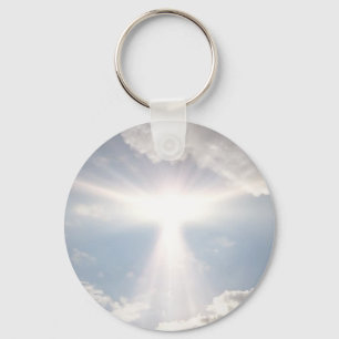 天の天使のような空 キーホルダー
