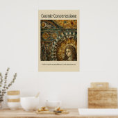 天の天使のルネサンス モザイクアートプリント ポスター (キッチン)