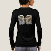 天の天使の翼 トライブレンドTシャツ (背面)