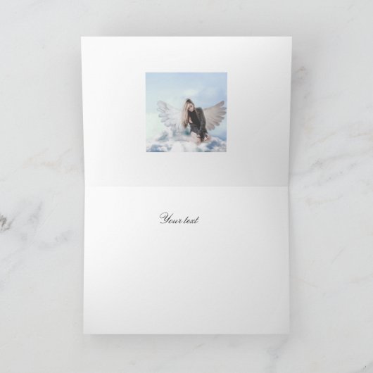 天の天使 カード (内部)